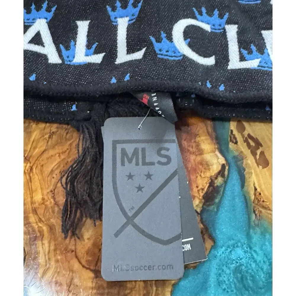NWT Charlotte FC MLS Soccer Scarf “For The Crown”
